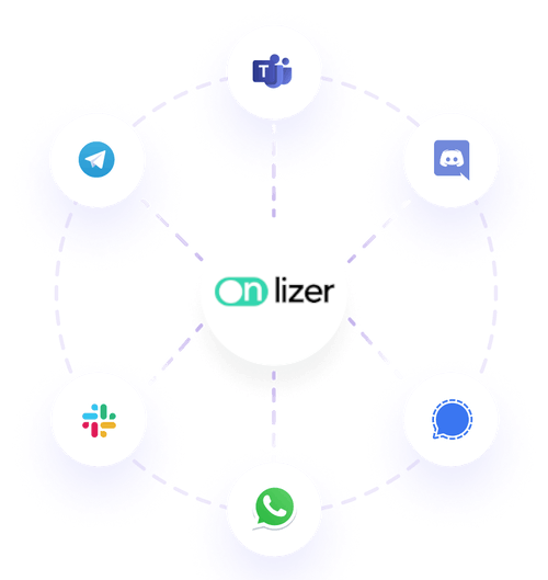 Onlizer Chats messages sync